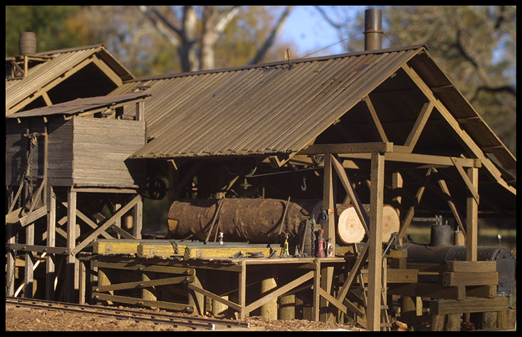 SierraWest O Scale Sawmill Project